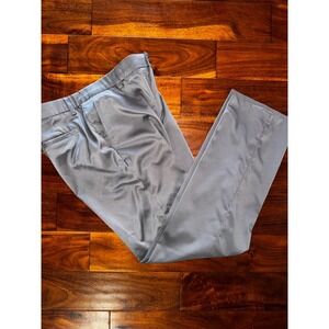 Amazon Essentials Mens Classic Fit Flat Front Dress Pants Gray 36Wx 34L Trousers